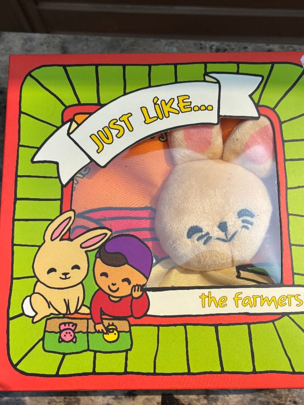 Just Like the Farrmers Cloth Book New in Box Unopend